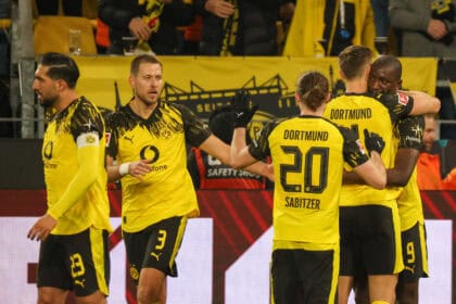 Emre Can, Waldemar Anton, Marcel Sabitzer, Nico Schlotterbeck und Serhou Guirassy