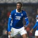 UK: Rangers v Ludogorets Razgrad, UEFA Europa League at Ibrox Stadium, Glasgow, Scotland on 22 January 2026: Pictured: Emmanuel Fernandez Rangers Glasgow Ibrox Stadium Scotland Copyright: xAlexxToddx