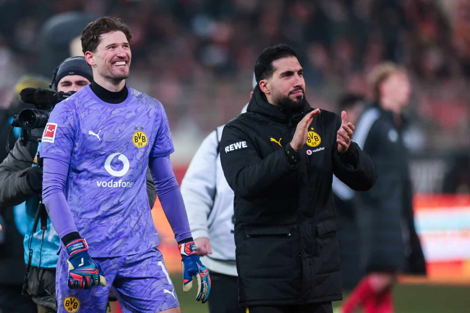 Gregor Kobel und Emre Can