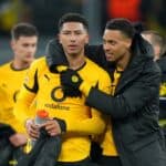 Jobe Bellingham und Felix Nmecha