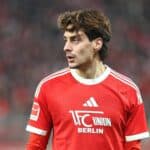 Berlin, Deutschland, 24.01.2026: Stadion Alte Fˆrsterei: 19. Spieltag, Saison 2025/26, 1. Fuﬂball-Bundesliga: Union Berlin - Borussia Dortmund: Diogo Leite 4, Union Berlin *** Berlin, Germany, 24 01 2026 Stadion Alte Fˆrsterei 19 Matchday, Season 2025 26, 1 Soccer Bundesliga Union Berlin Borussia Dortmund Diogo Leite 4, Union Berlin Copyright: xdtsxNachrichtenagenturx dts_103025