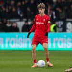2026-02-15 SC Telstar v FC Twente - Dutch Eredivisie VELSEN-ZUID, NETHERLANDS - FEBRUARY 15: Ruud Nijstad of FC Twente in action during the Dutch Eredivisie match between SC Telstar and FC Twente at BUKO Stadion on February 15, 2026 in Velsen-Zuid, Netherlands. Velsen-Zuid BUKO Stadion Netherlands Content not available for redistribution in The Netherlands directly or indirectly through any third parties. Copyright: xHansxvanxderxValkx