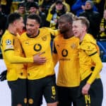 Jobe Bellingham, Felix Nmecha, Serhou Guirassy und Maximilian Beier