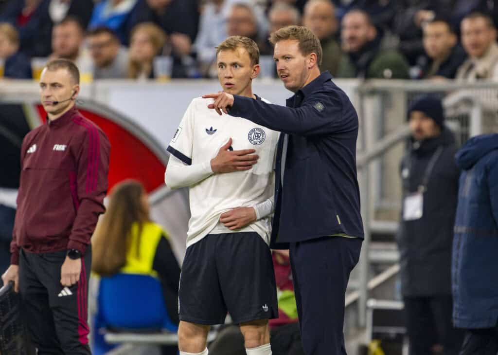 Maximilian Beier und Julian Nagelsmann