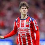 GUADALAJARA VS ATLAS - LIGA MX - 25 DE OCTUBRE 2025 ZAPOPAN, JALISCO, MEXICO. OCTOBER 25th: Armando Gonzalez 34 of Guadalajara celebrate his a goal during the J15 match between Guadalajara and Atlas of the A2025 tournament in the Liga MX, held at the Akron stadium, in Zapopan, Jalisco. PHOTO BY FABIAN MEZA /STRAFFONIMAGES/IMAGO/MANDATORY CREDIT/EDITORIAL USE/ Copyright: xFABIANxMEZAx
