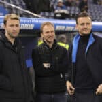 Simon Rolfes, Kim Falkenberg und Claus Costa