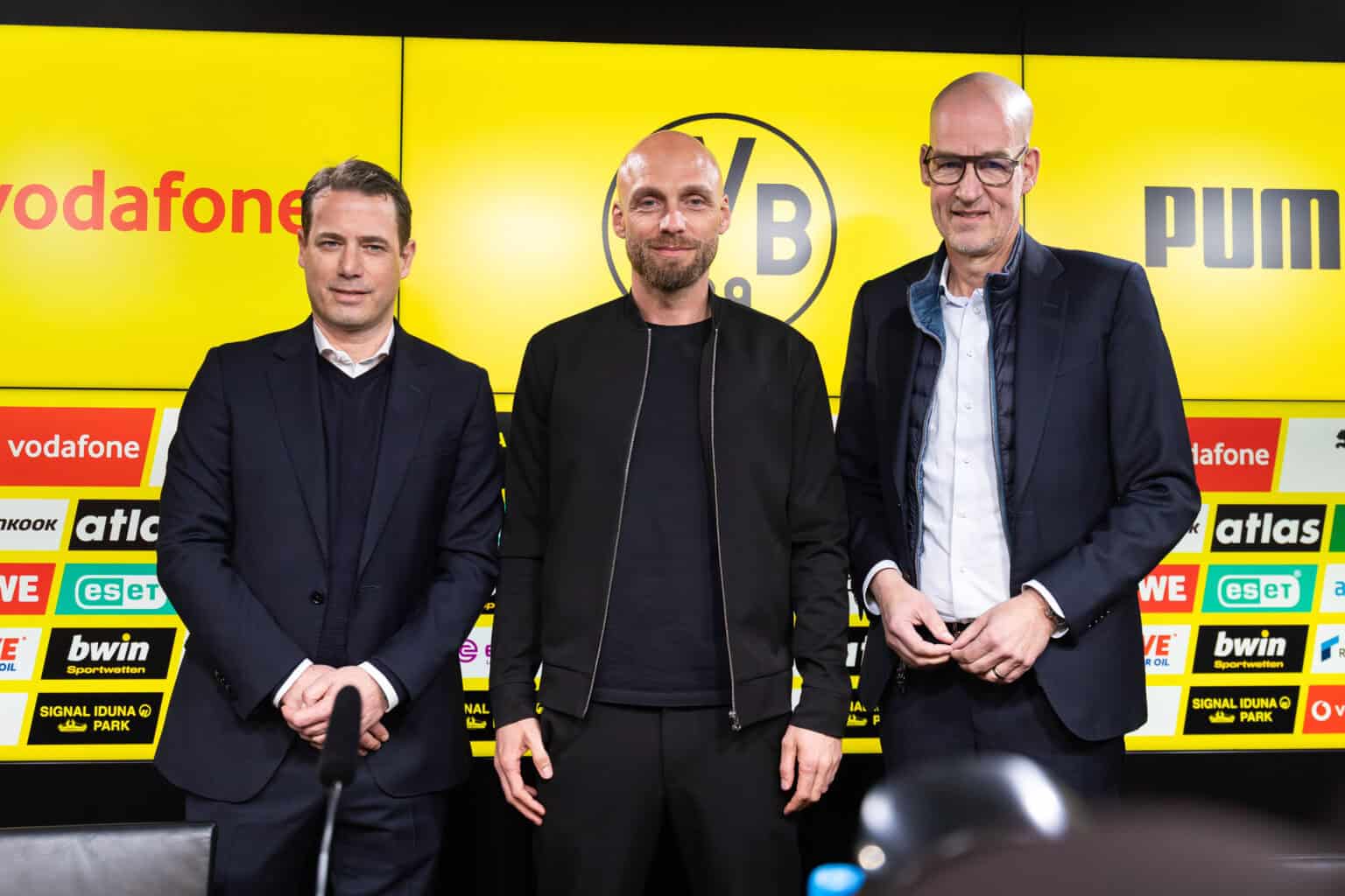 Lars Ricken, Ole Book und Carsten Cramer