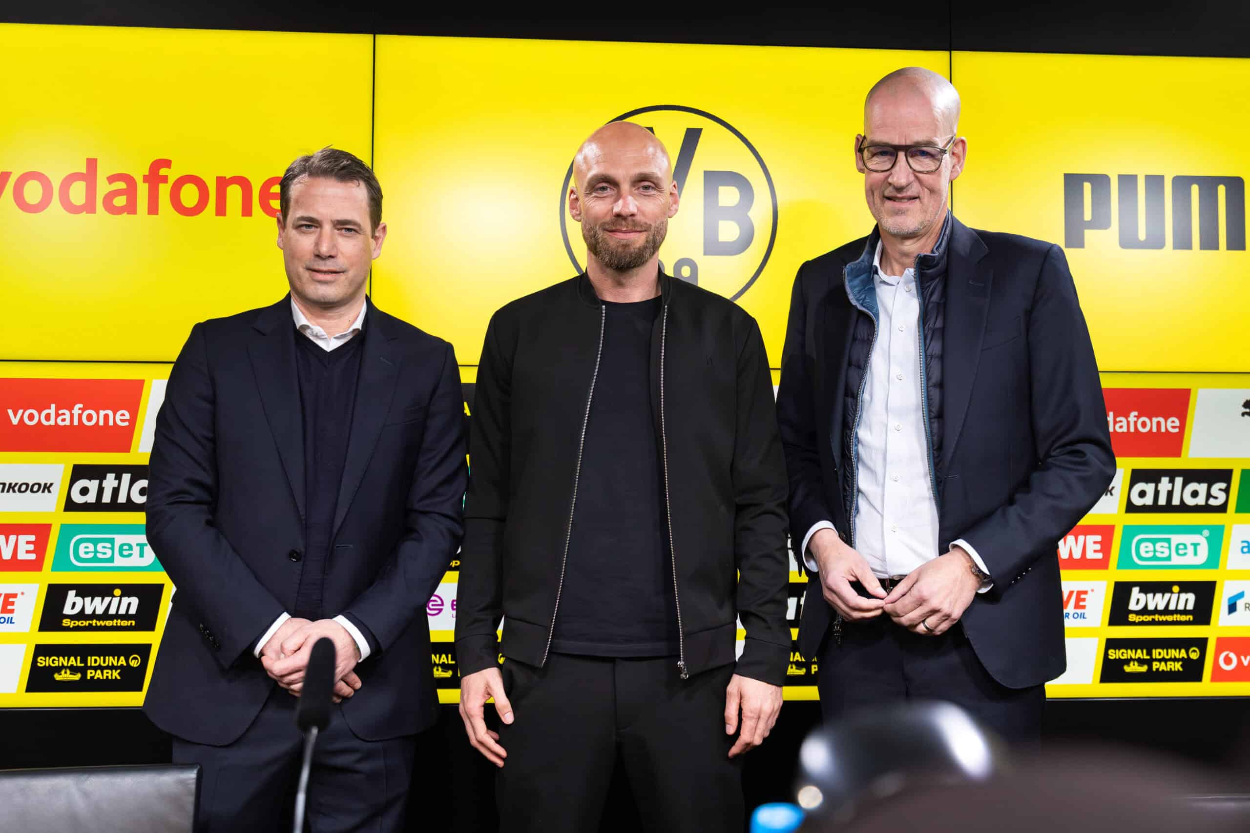 Lars Ricken, Ole Book und Carsten Cramer