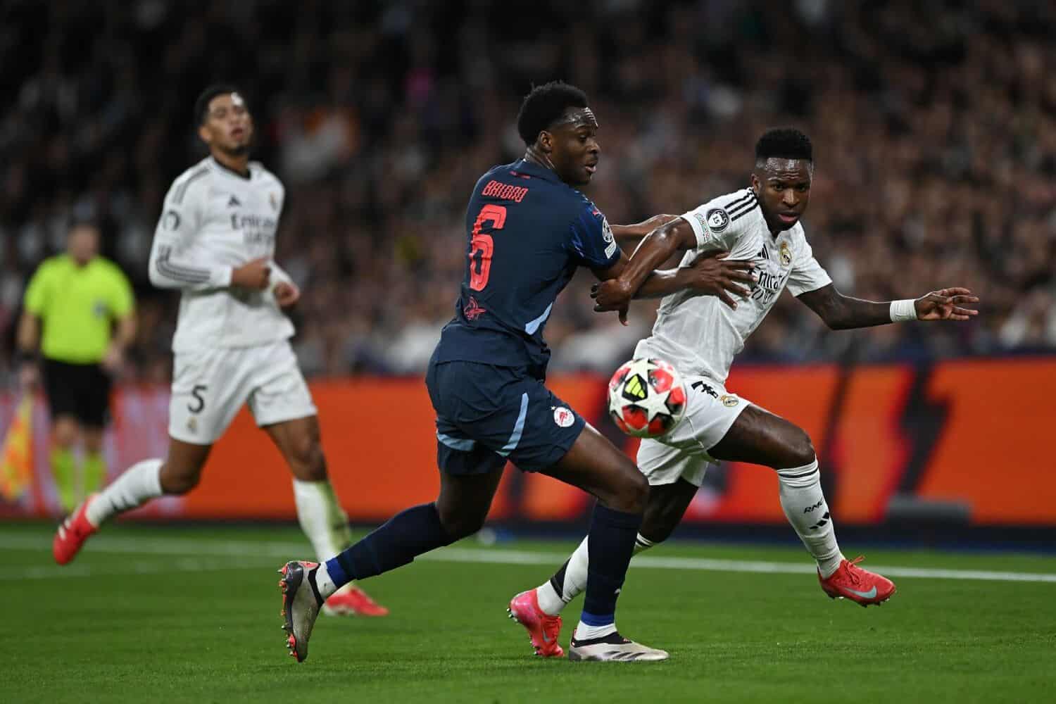 Samson Baidoo und Vinicius Junior