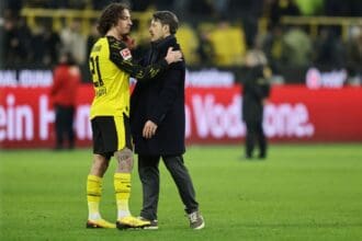 Niko Kovac und Fabio Silva