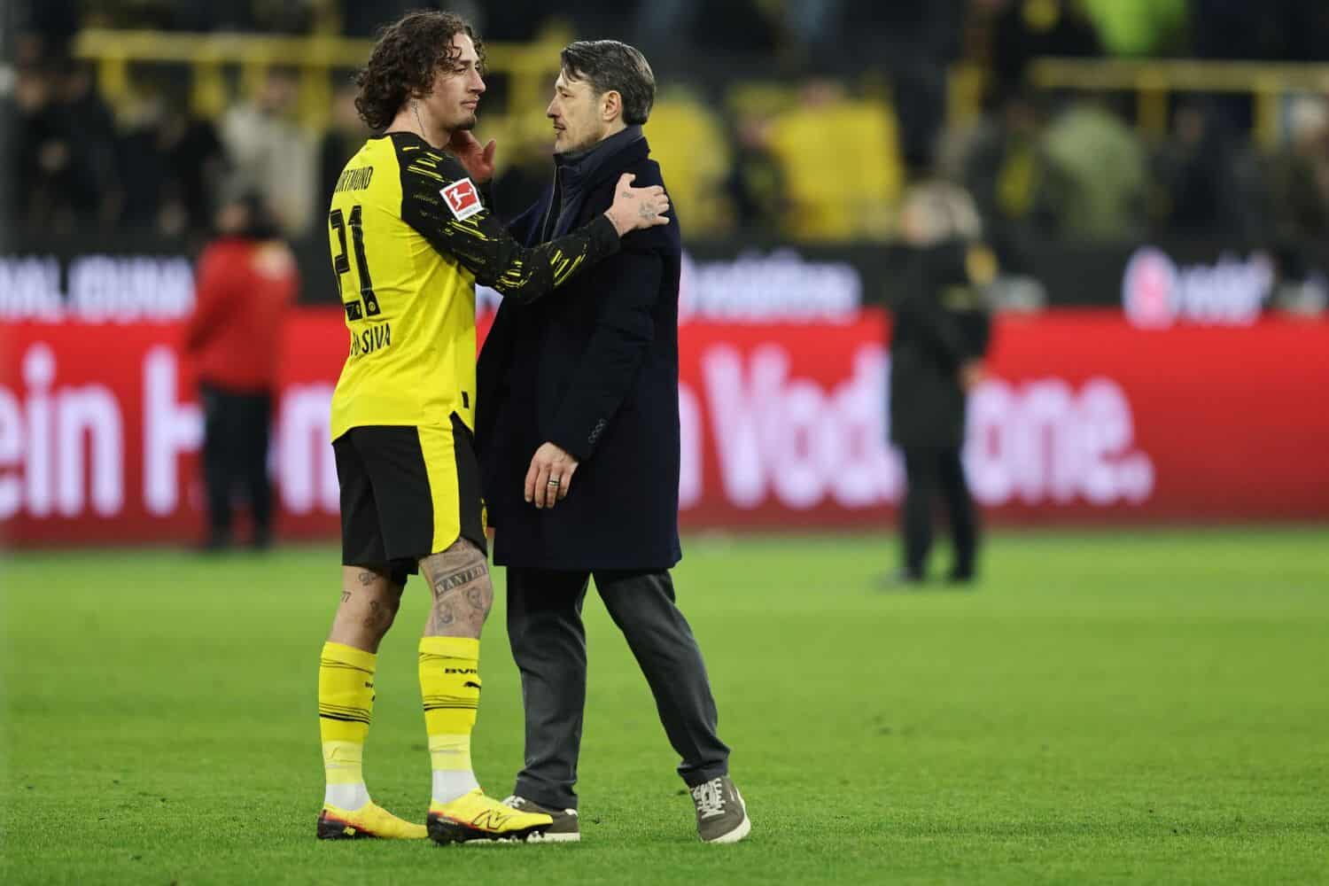 Niko Kovac und Fabio Silva