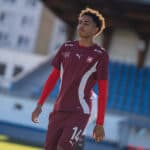 SLOVAKIA: International European Qualifier U17, U 17 Switzerland - San Marino, Spisska Nova Ves Stadium, Slovakia: Ifeanyichukwu Onwuzulike *** SLOVAKIA International European Qualifier U17, Switzerland San Marino, Spisska Nova Ves Stadium, Slovakia Ifeanyichukwu Onwuzulike Copyright: xTomasxCiconx