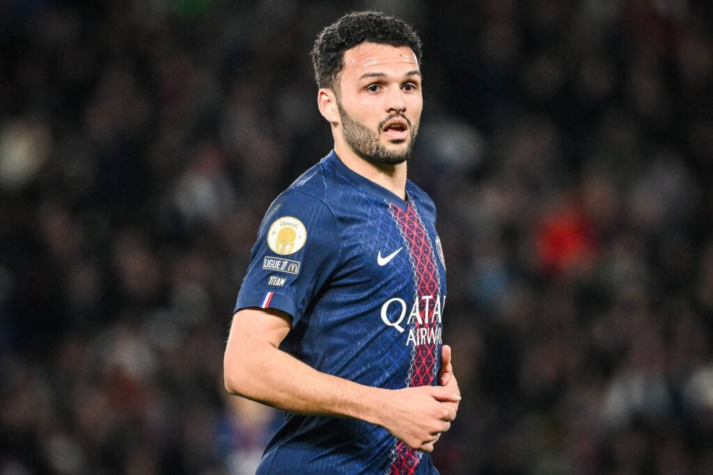 February 21, 2026, Paris, France, France: Goncalo RAMOS of PSG during the Ligue 1 match between Paris Saint-Germain PSG and FC Metz at Parc des Princes Stadium on February 21, 2026 in Paris, France. Paris France - ZUMAm308 20260221_zsp_m308_026 Copyright: xMatthieuxMirvillex