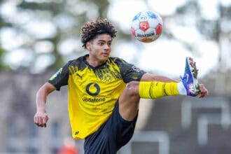 01.03.2026, xKWIx, Fuﬂball, Regionalliga West, Borussia Dortmund II - SC Rot-Weiﬂ Oberhausen, Stadion Rote Erde: Mathis Albert Borussia Dortmund 2 29 Photo: xKamilxWilkowskixPressefotoKochx NRW Deutschland *** 01 03 2026, xKWIx, Football, Regionalliga West, Borussia Dortmund II SC Rot Weiﬂ Oberhausen, Stadion Rote Erde Mathis Albert Borussia Dortmund 2 29 Photo xKamilxWilkowskixPressefotoKochx NRW Germany