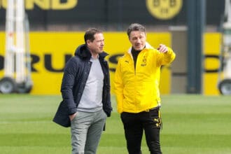 Lars Ricken und Niko Kovac