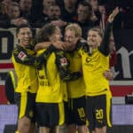 Jobe Bellingham, Fabio Silva, Julian Brandt und Marcel Sabitzer