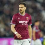 West Ham United v Wolverhampton Wanderers, Premier League Konstantinos Mavropanos of West Ham United during the West Ham United v Wolverhampton Wanderers Premier League match at the London Stadium, London, England on 10 April 2026 Credit: Dylan Hepworth/Every Second Media Editorial use only. All images are copyright Every Second Media Limited. No images may be reproduced without prior permission. All rights reserved. Premier League and Football League images are subject to licensing agreements with Football DataCo Limited. see https://www.football-dataco.com Copyright: xIMAGO/EveryxSecondxMediax ESM-1908-0149 DylanxHepworthx/xEveryxSecondxMediax