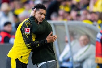 Jobe Bellingham und Niko Kovac