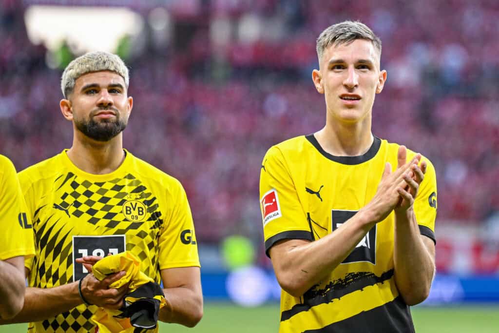Antonios Papadopoulos und Nico Schlotterbeck