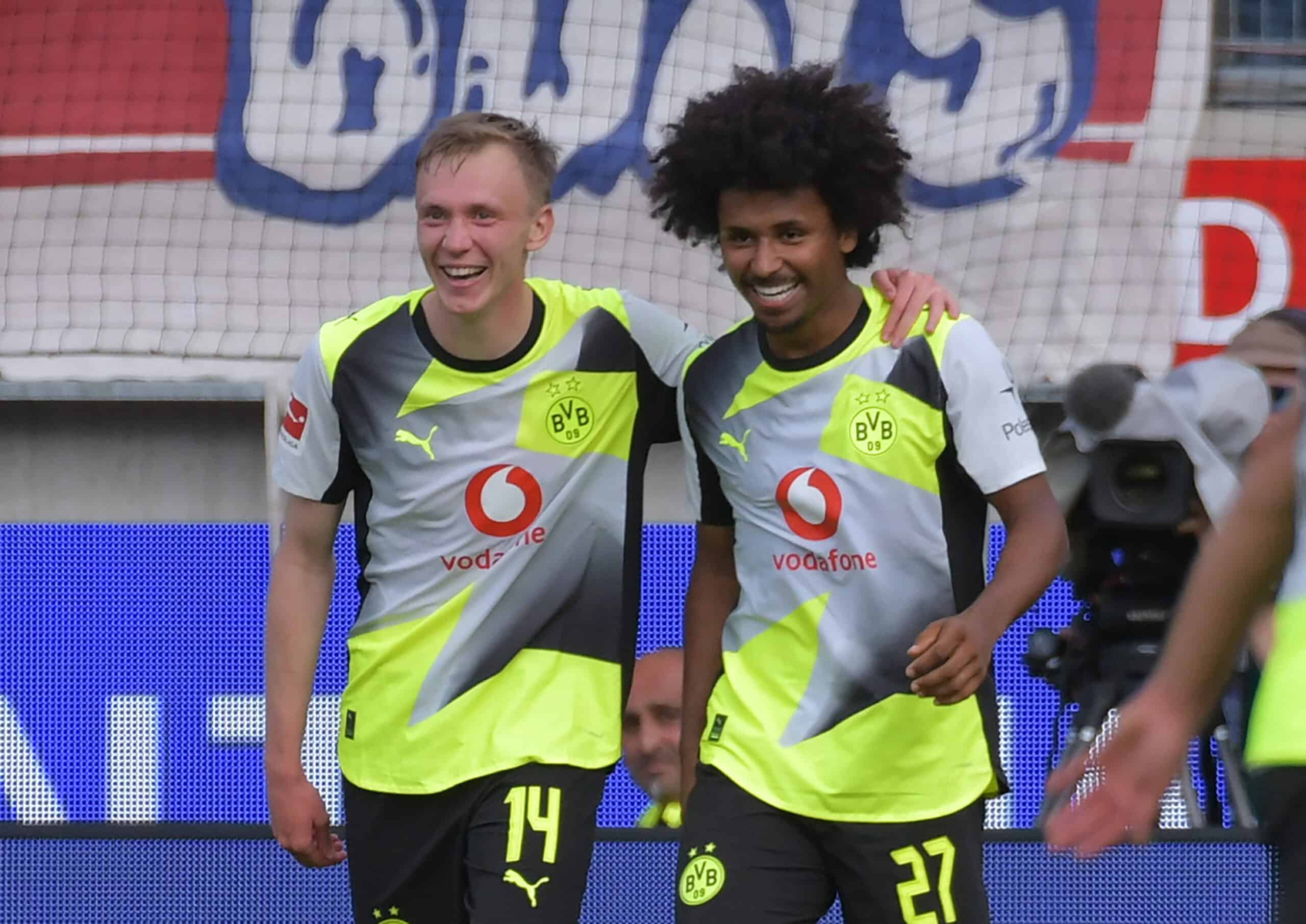 Maximilian Beier und Karim Adeyemi