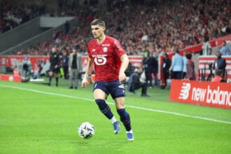 FOOTBALL : LOSC Lille vs Le Havre - Ligue 1 J32 - 03/05/2026 Matias FERNANDEZ-PARDO LOSC Lille lors du match LOSC Lille vs Le Havre, Ligue 1 J32, Decathlon Arena stade Pierre Mauroy, le 3 mai 2026 - photo Laurent Sanson / PsnewZ PUBLICATIONxNOTxINxFRAxBEL Copyright: xLaurentxSANSONx/xPsnewZx