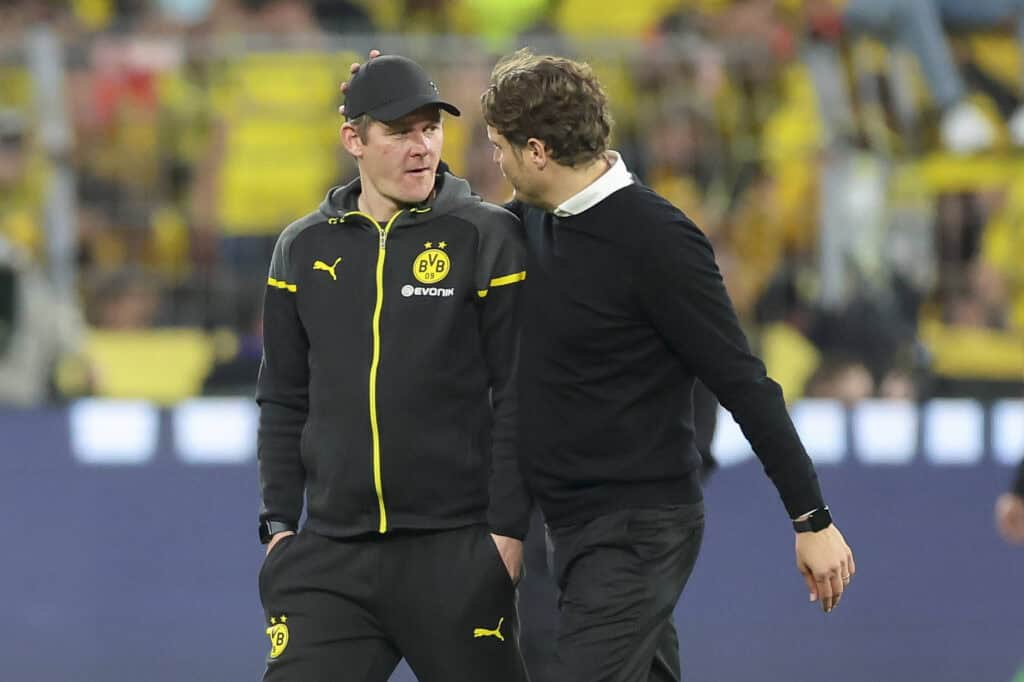 Sebastian Geppert und Edin Terzic