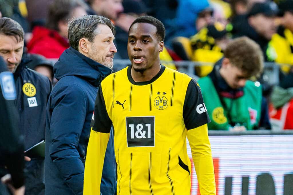 Niko Kovac und Jamie Gittens
