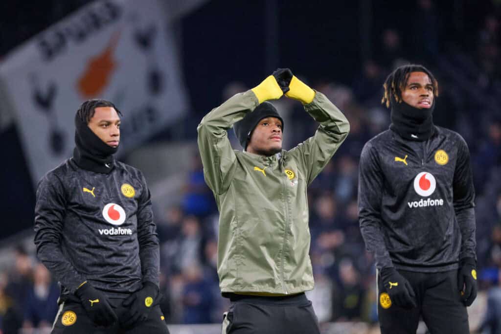 Fabio Silva, Julien Duranville und Filippo Mane