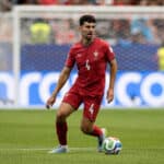 Portugal v Congo - FIFA World Cup, WM, Weltmeisterschaft, Fussball 2026 HOUSTON, U.S. June 17: Tomas Araujo during the match at Houston Stadium in the group stage of the FIFA World Cup between Portugal and Congo at Houston Stadium on June 17, 2026, in Houston, U.S. Houston Houston Stadium Texas USA Copyright: xEnzoxSantosxBarreiroxEnzoxSantosxBarreirox Portugal - Congo-29378