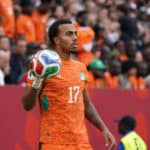 Deutschland vs Ivory Coast Fussball , Weltmeisterschaft 2026, FIFA WM 2026, Fussball World Cup , Canada USA, Mexico-2026, , Deutschland vs ElfenbeinK¸ste Germany vs Ivory Coast, Gruppenphase, Gruppen E , 20 .06.2026, Toronto Stadium Kanada, Guela Doue Elfenbeink¸ste , Aktion Einzelbild Foto Chai von der Laage FIFA regulations prohibit any use of photographs as image sequences and/or quasi-video. EDITORIAL USE ONLY, *** Soccer, 2026 World Cup, FIFA World Cup 2026, Soccer World Cup, Canada, USA, Mexico 2026, Germany vs. Ivory Coast, Group Stage, Group E, June 20, 2026, Toronto Stadium, Canada Guela Doue, Ivory Coast Action still photo by Chai von der Laage. FIFA regulations prohibit any use of photographs as image sequences and/or quasi-video. EDITORIAL USE ONLY,,detected_source_language