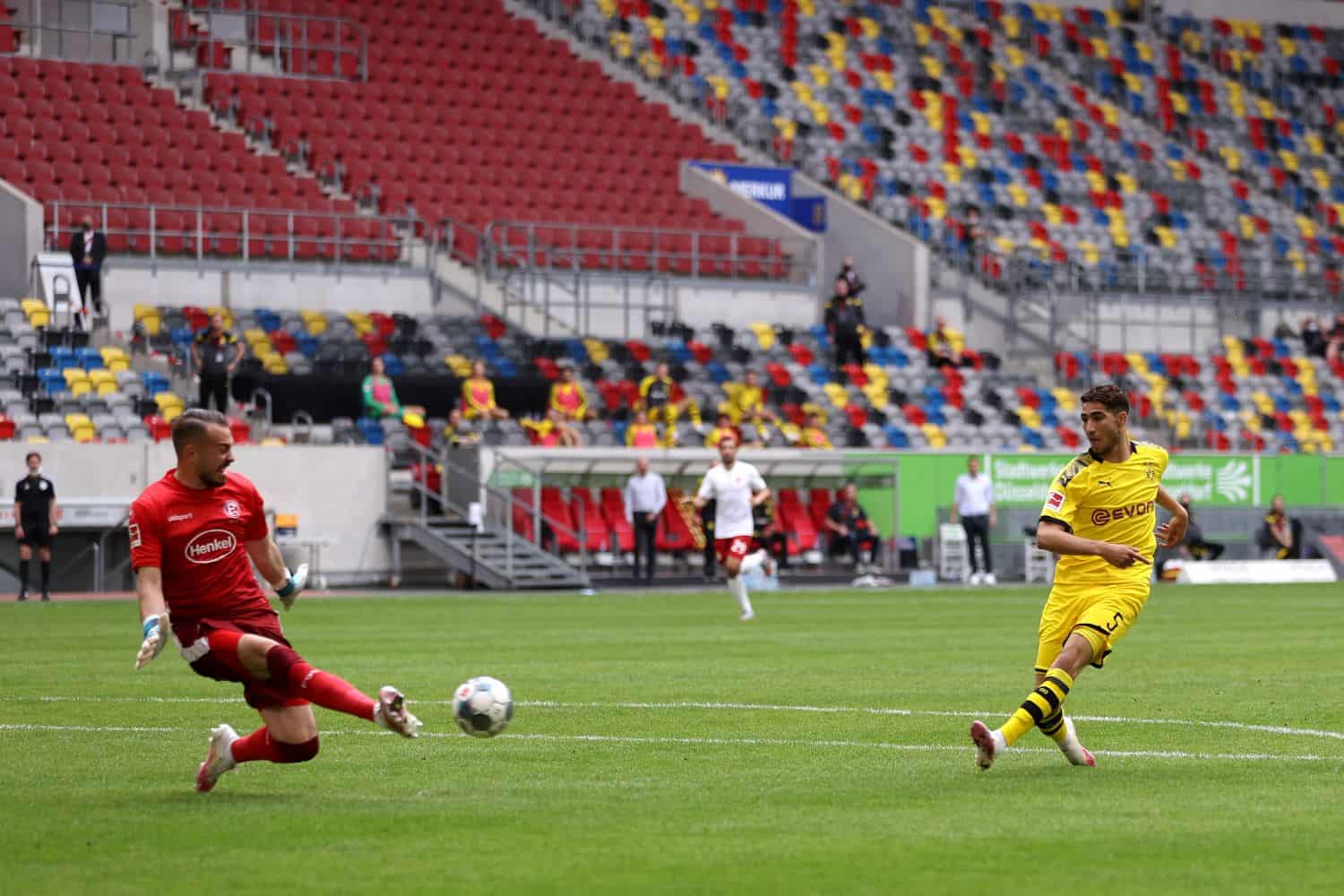 Florian Kastenmeier und Achraf Hakimi