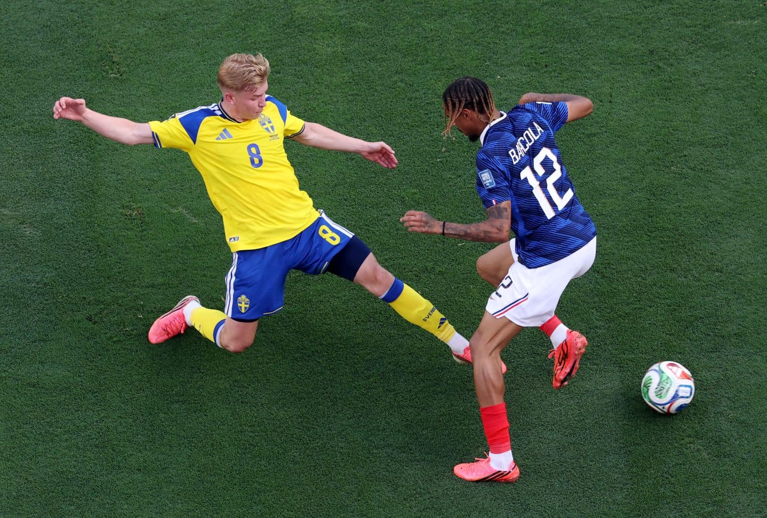 Daniel Svensson und Bradley Barcola