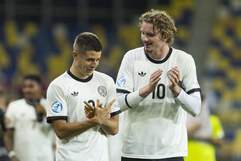 Nicolo Tresoldi und Nick Woltemade