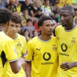 Enzo de Pina Duarte dos Santos, Samuele Inacio, Miguel Adje und Serhou Guirassy