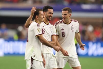 Mikel Oyarzabal, Mikel Merino und Fabian Ruiz