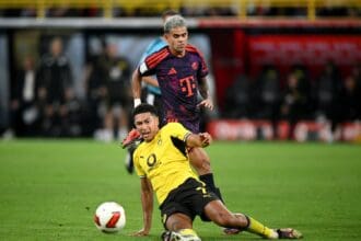 Jobe Bellingham und Luis Diaz