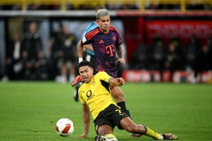 Jobe Bellingham und Luis Diaz
