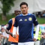 SOCCER - St.Johann vs Al-Nassr, test match SAALFELDEN,AUSTRIA,26.JUL.25 - SOCCER - Regionalliga Tirol, Saudi Professional League, SK St. Johann in Tirol vs Al-Nassr FC, test match. Image shows Angelo Gabriel Al Nassr during warm up. PUBLICATIONxNOTxINxAUTxSUIxSWE GEPAxpictures/xDavidxGeieregger