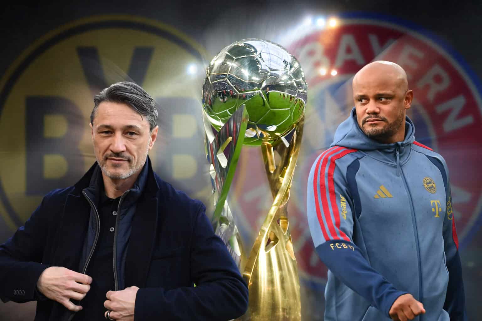 Niko Kovac und Vincent Kompany