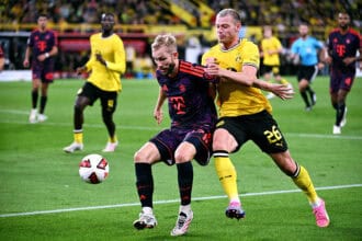 Konrad Laimer und Julian Ryerson