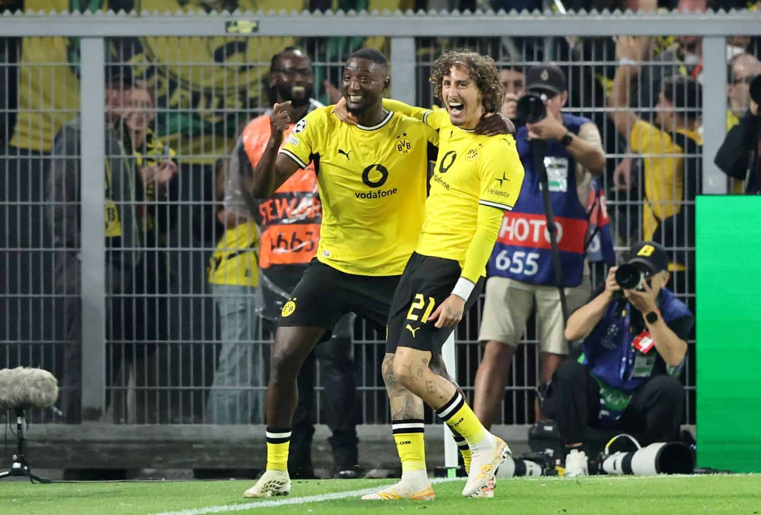 Serhou Guirassy und Fabio Silva