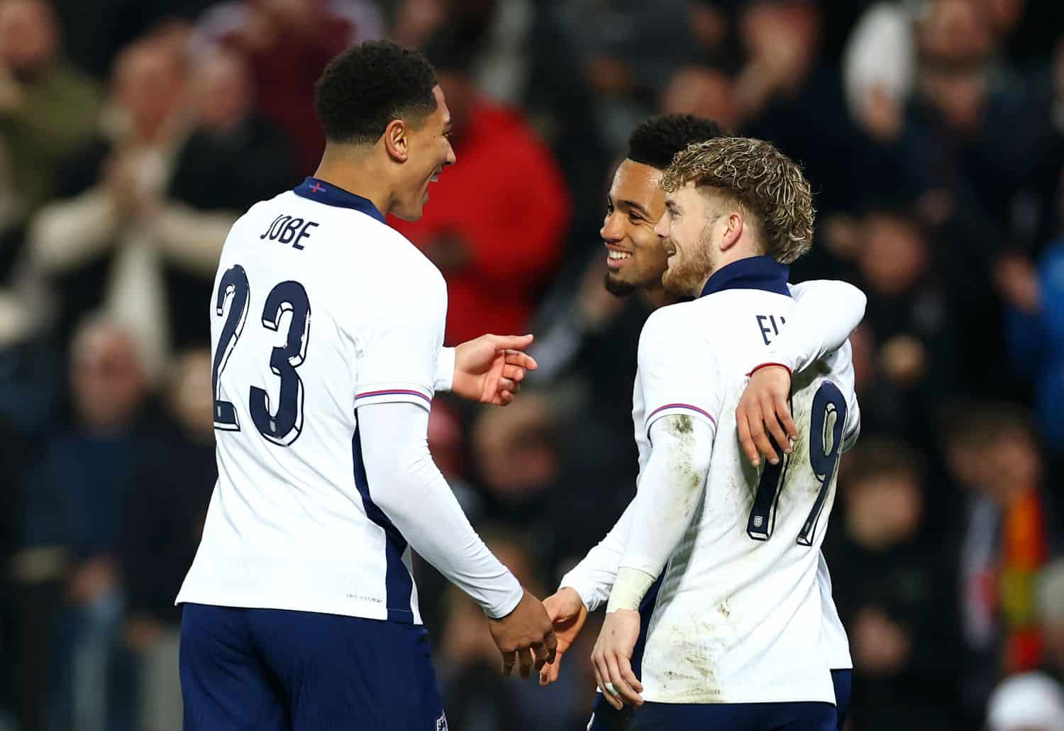 Jobe Bellingham, Ethan Nwaneri und Harvey Elliott