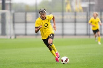 26.07.2026, GER Deutschland, Fussball, Saison 2026/2027, Testspiel zwischen Borussia Dortmund U23 vs Jong FC Utrecht Fadi Zarqelain BV Borussia Dortmund U23, 17 Einzelaktion Ganzkˆrper / Ganzkoerper Ball am Fuss Dortmund BVB-Trainingsgel‰nde Hohenbuschei Nordrhein Westfalen Deutschland *** July 26, 2026, GER Germany, Soccer, 20262027 season, Friendly match between Borussia Dortmund U23 and Jong FC Utrecht Fadi Zarqelain BV Borussia Dortmund U23, 17 Individual play, full body, ball at his feet, Dortmund BVB training facility, Hohenbuschei, North Rhine-Westphalia, Germany Copyright: xnordphotoxGmbHx/xSchulzex