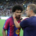Karim Adeyemi und Hansi Flick
