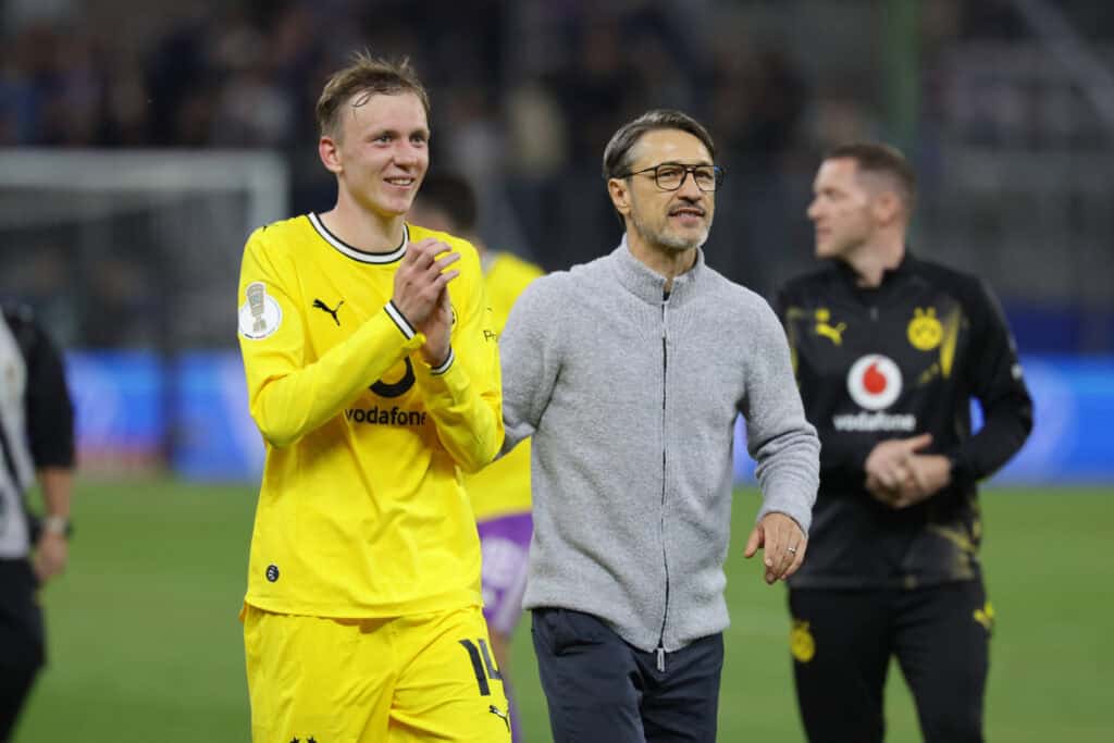 Maximilian Beier und Niko Kovac