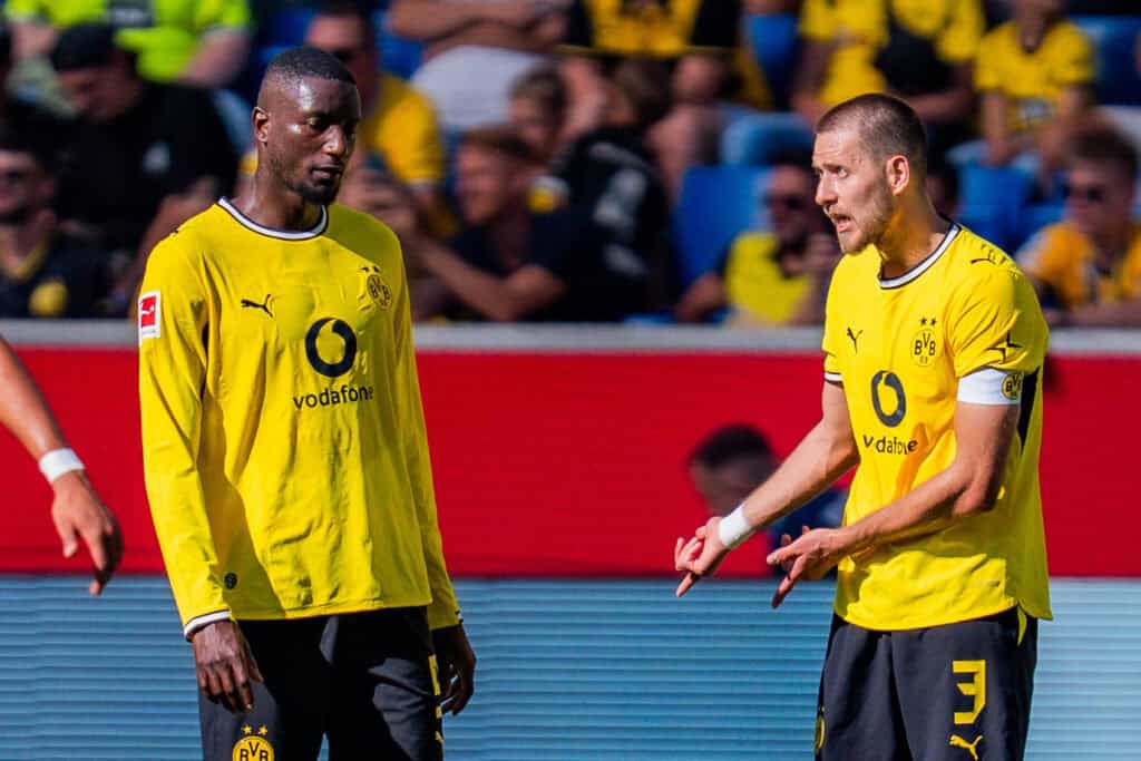 Serhou Guirassy und Waldemar Anton