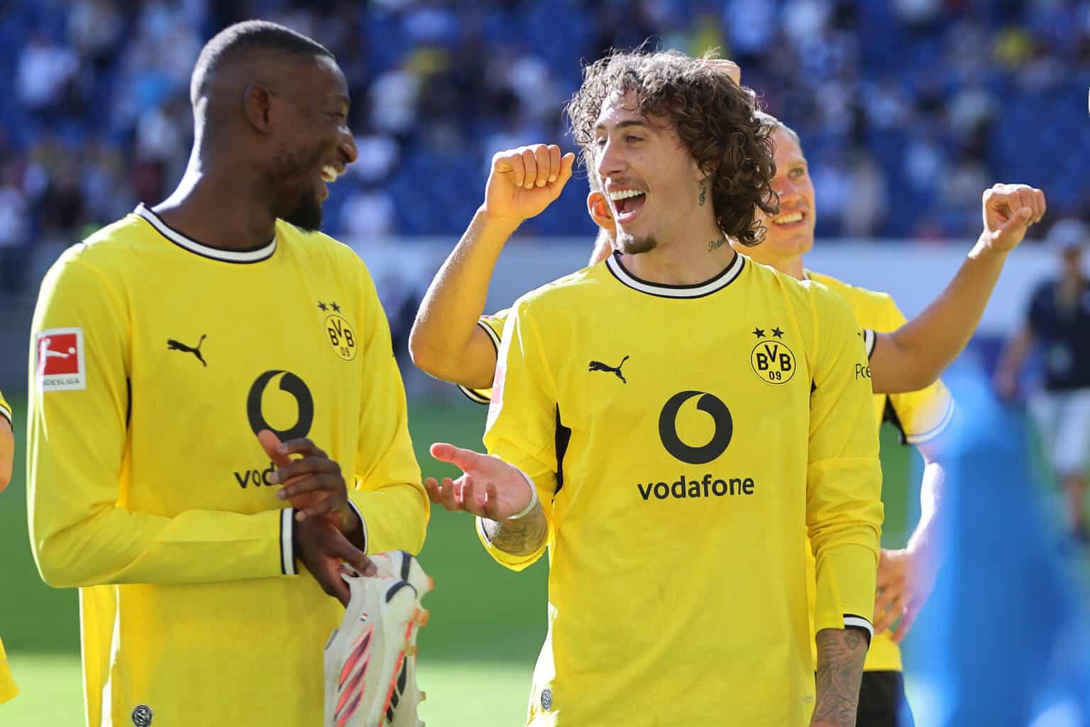 Serhou Guirassy und Fabio Silva