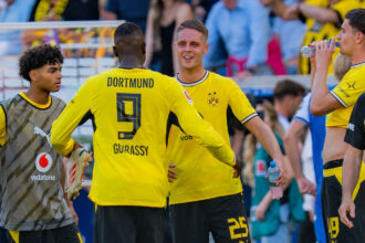 Serhou Guirassy und Joey Veerman