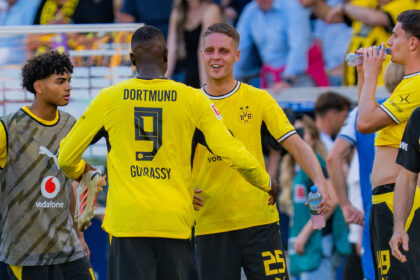 Serhou Guirassy und Joey Veerman