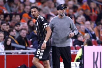 Felix Nmecha und Jürgen Klopp